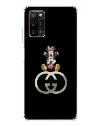 Чохол для Blackview A70 Pro з картинкою «Мінні Маус на лого»