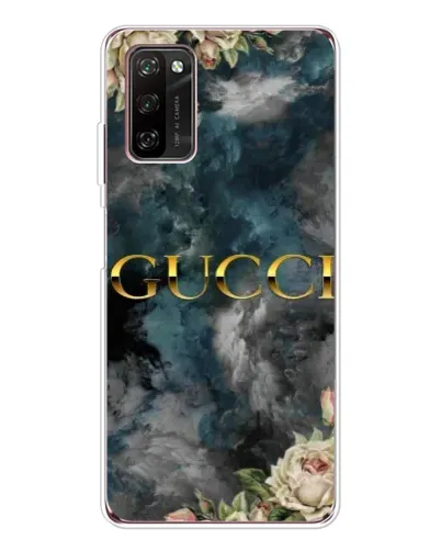 Чохол для Blackview A70 Pro з картинкою «Абстрактні квіти Gucci»