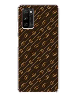 Чохол для Blackview A70 Pro з картинкою «Gucci — золоті діагоналі»