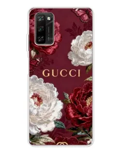 Чохол для Blackview A70 Pro з картинкою «Gucci — бордові троянди»