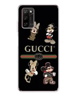 Чохол для Blackview A70 Pro з картинкою «Gucci — герої Disney та монограма»