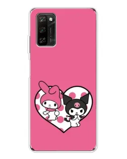 Чохол для Blackview A70 Pro з картинкою «Kuromi та My Melody»