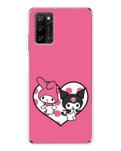 Чохол для Blackview A70 Pro з картинкою «Kuromi та My Melody»