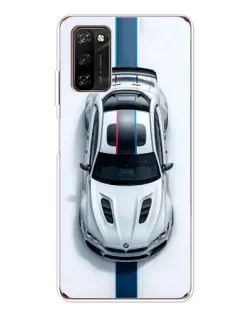 Чехол для Blackview A70 Pro с картинкой «Вид сверху — BMW M»