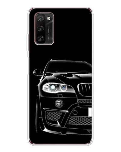 Чехол для Blackview A70 Pro с картинкой «Темный силуэт BMW»