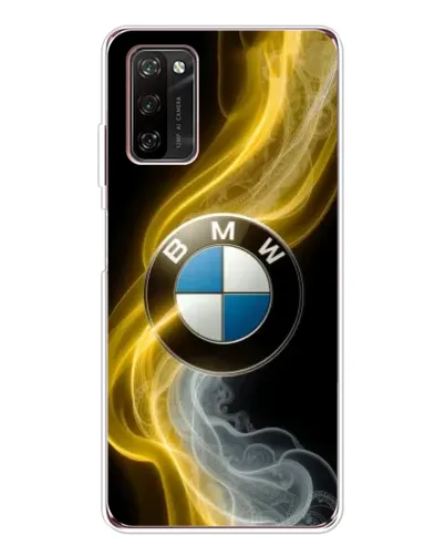 Чехол для Blackview A70 Pro с картинкой «Золотистый дым BMW»