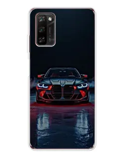 Чехол для Blackview A70 Pro с картинкой «BMW на мокрой дороге»