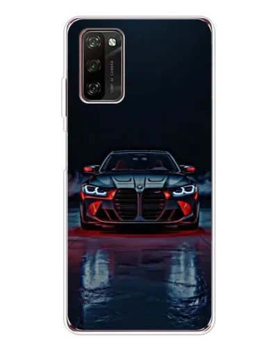 Чехол для Blackview A70 Pro с картинкой «BMW на мокрой дороге»