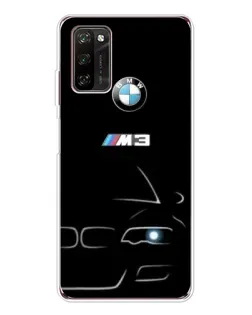 Чехол для Blackview A70 Pro с картинкой «Минималистичный принт BMW M3»