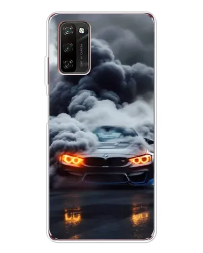 Чехол для Blackview A70 Pro с картинкой «BMW в дыму»
