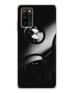 Чехол для Blackview A70 Pro с картинкой «Эмблема BMW — макро»