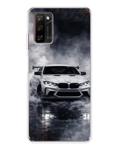 Чехол для Blackview A70 Pro с картинкой «BMW сквозь туман»