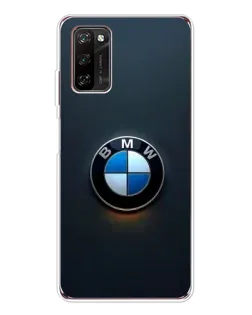 Чехол для Blackview A70 Pro с картинкой «Логотип BMW — минимализм»