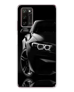 Чохол для Blackview A70 Pro з картинкою «Чорна BMW — профіль»