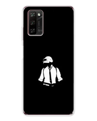 Чехол для Blackview A70 Pro с картинкой «PUBG — белый шлем»