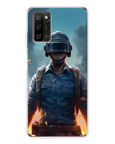 Чехол для Blackview A70 Pro с картинкой «PUBG — реалистичный герой»
