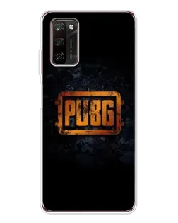 Чехол для Blackview A70 Pro с картинкой «PUBG — золотой логотип»