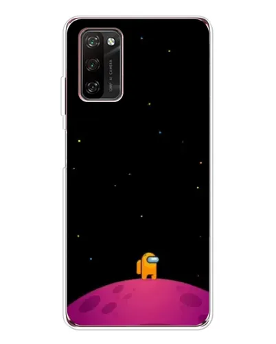 Чехол для Blackview A70 Pro с картинкой «Одинокий герой на планете»