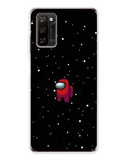 Чехол для Blackview A70 Pro с картинкой «Красный Among Us»
