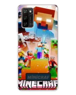 Чохол для Blackview A70 Pro з картинкою «Minecraft герої гри» Чохол для Blackview A70 Pro з картинкою «Minecraft герої гри»