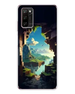 Чехол для Blackview A70 Pro с картинкой «Вид из пещеры»