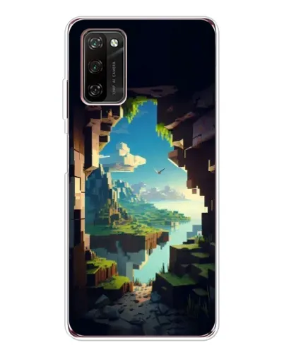 Чехол для Blackview A70 Pro с картинкой «Вид из пещеры»