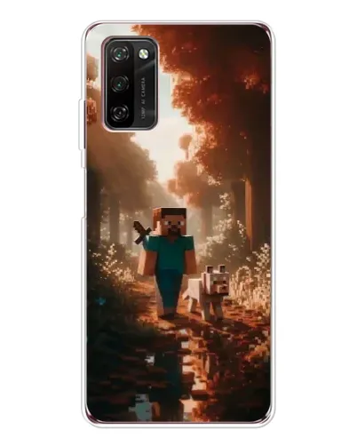 Чехол для Blackview A70 Pro с картинкой «Стив в лесу»