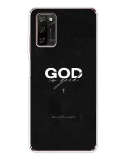 Чехол для Blackview A70 Pro с картинкой «GOD — Бог над всем»