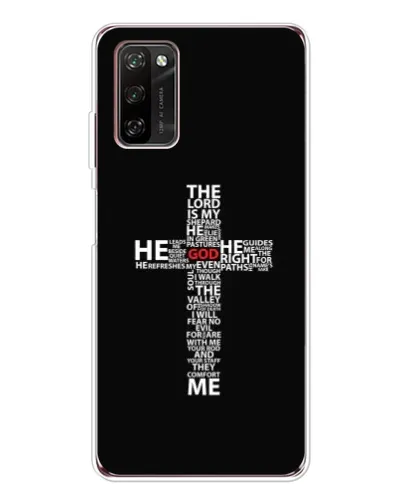 Чохол для Blackview A70 Pro з картинкою «Текстовий хрест» Чохол для Blackview A70 Pro з картинкою «Текстовий хрест»