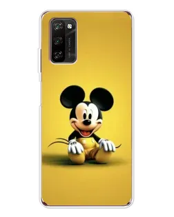 Чехол для Blackview A70 Pro с картинкой «Микки на желтом»
