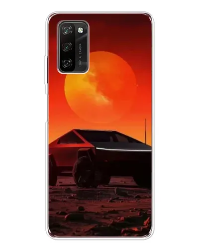 Чехол для Blackview A70 Pro с картинкой «Cybertruck на Марсе»