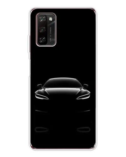 Чехол для Blackview A70 Pro с картинкой «Силуэт Tesla Night»