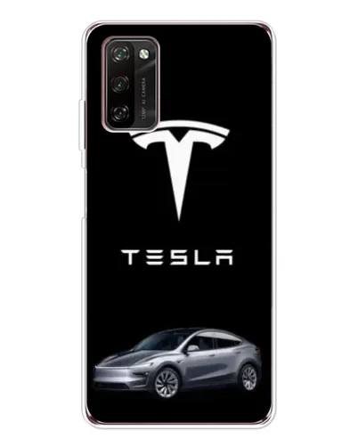 Чехол для Blackview A70 Pro с картинкой «Tesla Model Y»