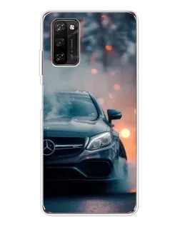 Чохол для Blackview A70 Pro з картинкою «Mercedes — нічне місто»