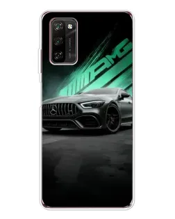 Чехол для Blackview A70 Pro с картинкой «Темный Mercedes AMG»