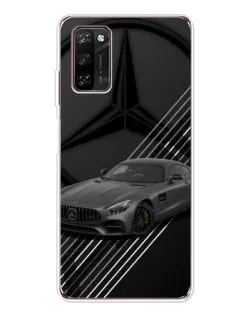 Чехол для Blackview A70 Pro с картинкой «Mercedes AMG — графика»