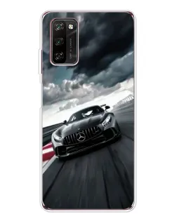 Чехол для Blackview A70 Pro с картинкой «Гоночный Mercedes AMG»