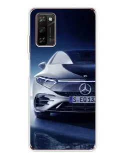 Чехол для Blackview A70 Pro с картинкой «Mercedes EQ — будущее»