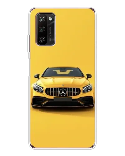 Чехол для Blackview A70 Pro с картинкой «Желтый Mercedes GT»