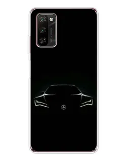 Чохол для Blackview A70 Pro з картинкою «Mercedes — силует авто» Чохол для Blackview A70 Pro з картинкою «Mercedes — силует авто»