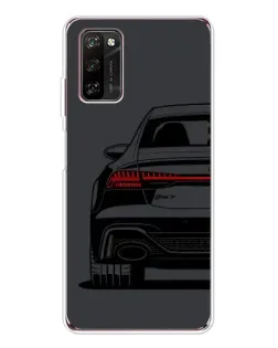 Чехол для Blackview A70 Pro с картинкой «Задняя часть Audi — арт»