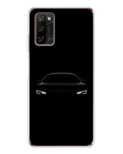 Чехол для Blackview A70 Pro с картинкой «Взгляд Audi в темноте»