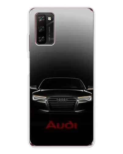 Чехол для Blackview A70 Pro с картинкой «Audi — градиентный контур»