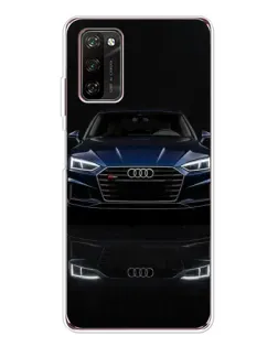Чехол для Blackview A70 Pro с картинкой «Audi — ночное отражение»
