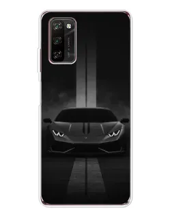 Чехол для Blackview A70 Pro с картинкой «Lamborghini симметрия дорог»
