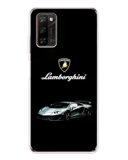 Чехол для Blackview A70 Pro с картинкой «Логотип Lamborghini классика»