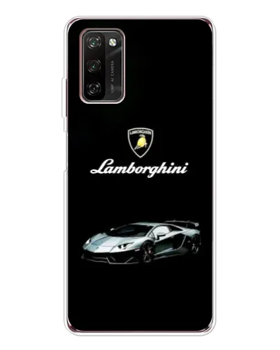 Чехол для Blackview A70 Pro с картинкой «Логотип Lamborghini классика»