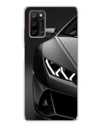 Чехол для Blackview A70 Pro с картинкой «Lamborghini фары детализация»