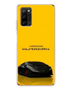 Чехол для Blackview A70 Pro с картинкой «Lamborghini Huracan черный»