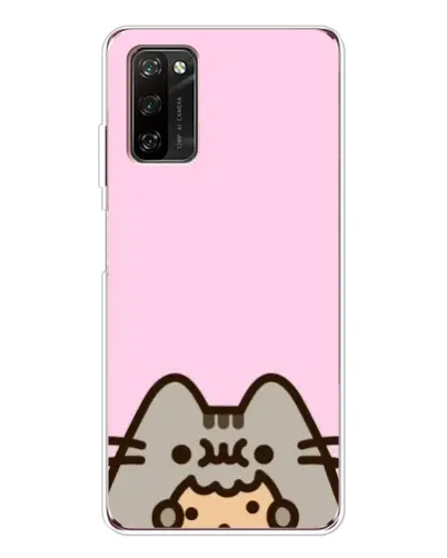 Чехол для Blackview A70 Pro с картинкой «Pusheen и печенье»